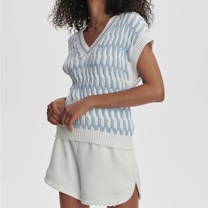 Varley Alfie cable knit vest, excellent condition